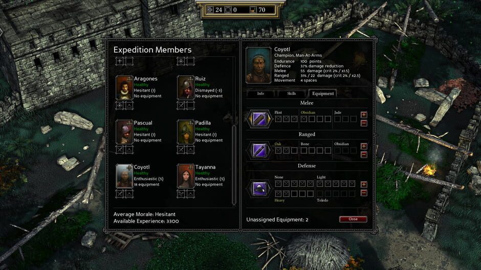 Screenshot from Expeditions: Conquistador