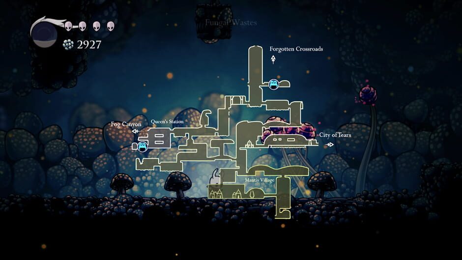 Screenshot from Hollow Knight