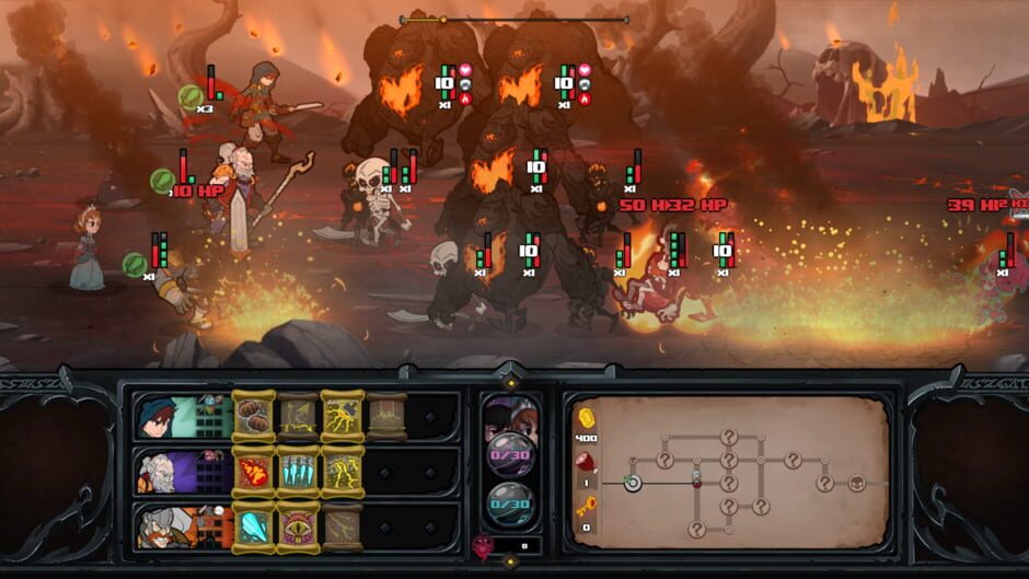 Screenshot from Has-Been Heroes