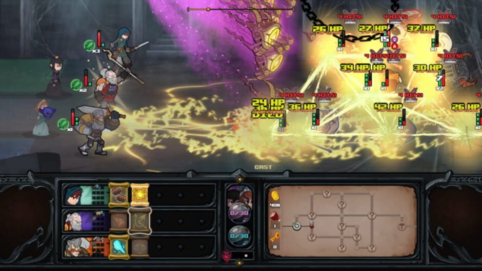 Screenshot from Has-Been Heroes
