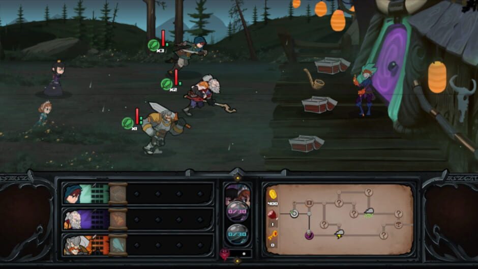 Screenshot from Has-Been Heroes