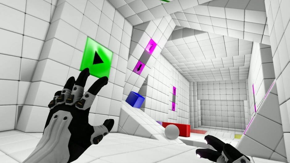 Screenshot from Q.U.B.E: Director's Cut