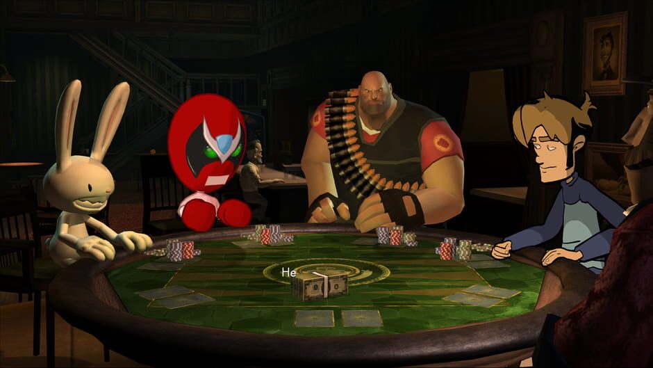 Screenshot from Poker Night at the Inventory