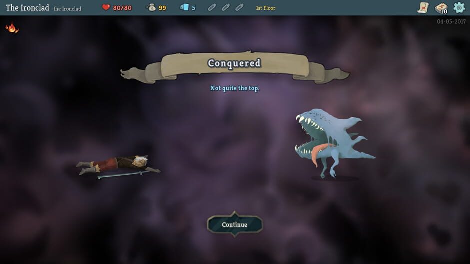 Screenshot from Slay the Spire