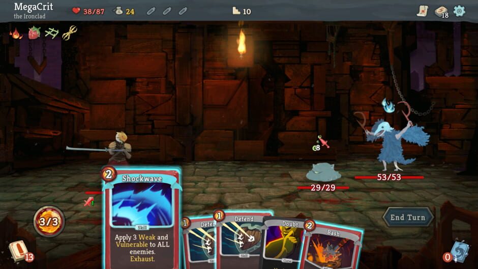 Screenshot from Slay the Spire