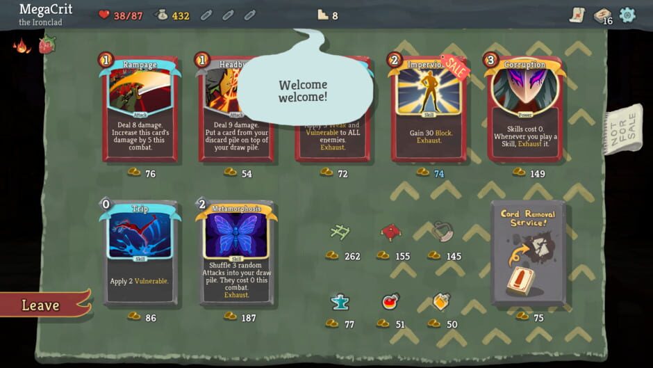 Screenshot from Slay the Spire