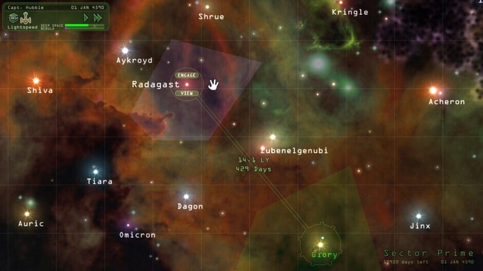 Screenshot from Weird Worlds: Return to Infinite Space