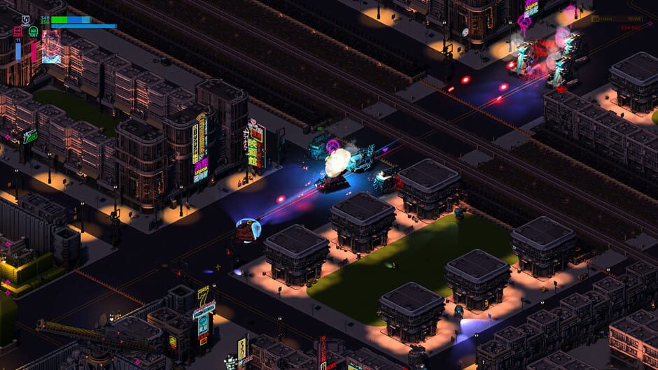 Screenshot from Brigador: Up-Armored Edition