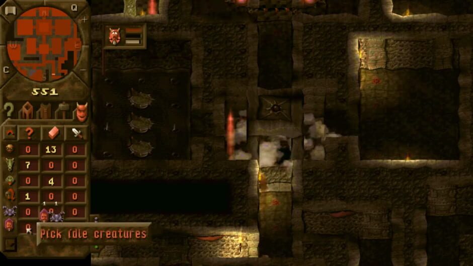 Screenshot from Dungeon Keeper Gold