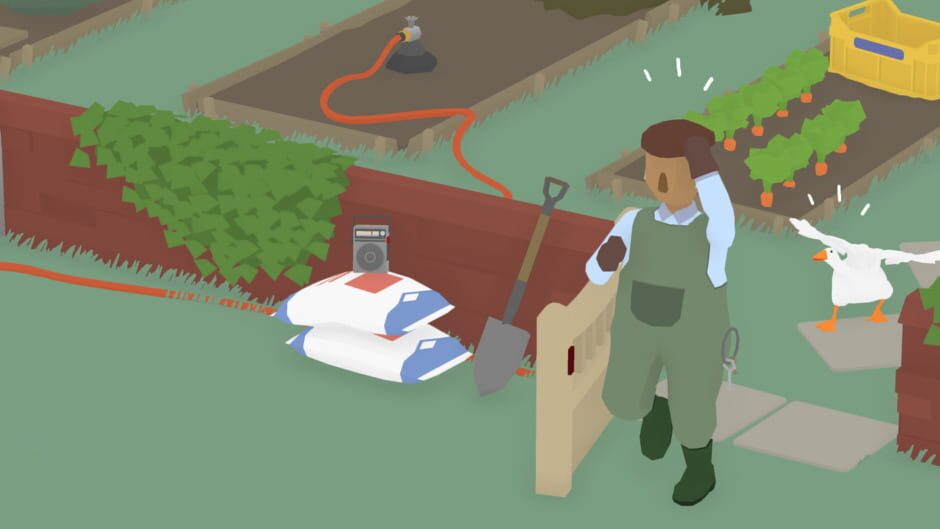 Screenshot from Untitled Goose Game