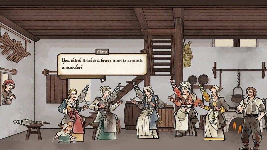 Screenshot from Pentiment