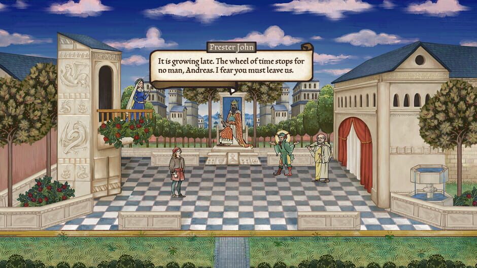 Screenshot from Pentiment