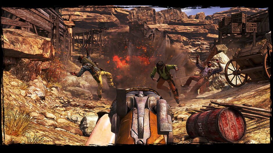 Screenshot from Call of Juarez: Gunslinger