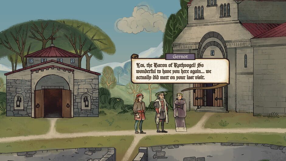 Screenshot from Pentiment