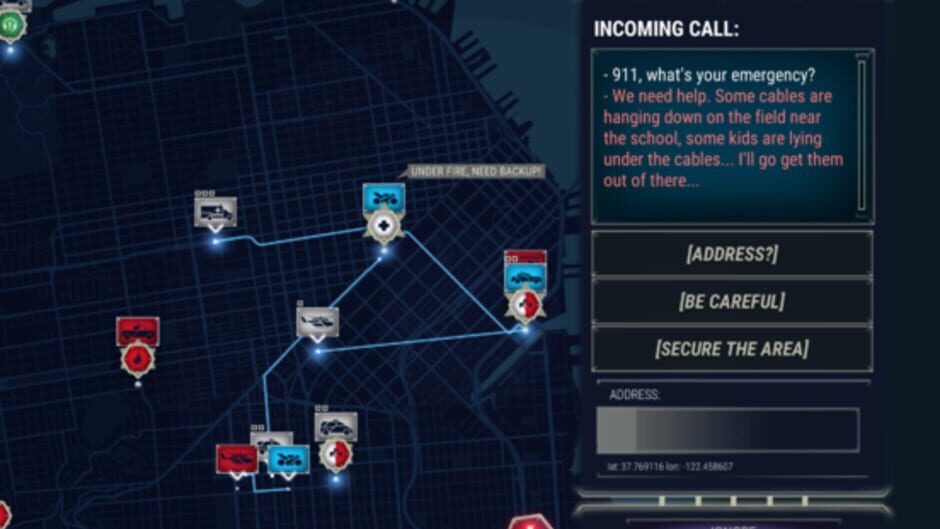 Screenshot from 911 Operator