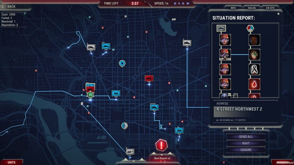 Screenshot from 911 Operator