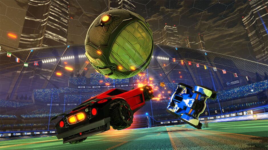 Screenshot from Rocket League