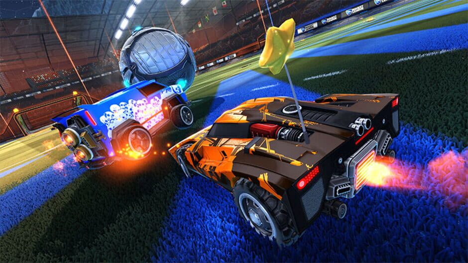 Screenshot from Rocket League