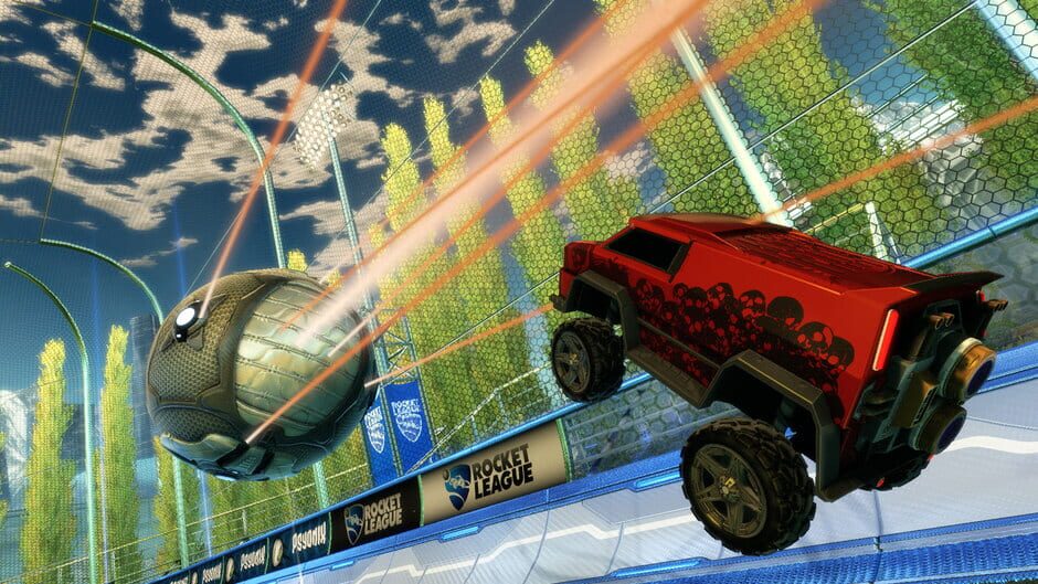 Screenshot from Rocket League
