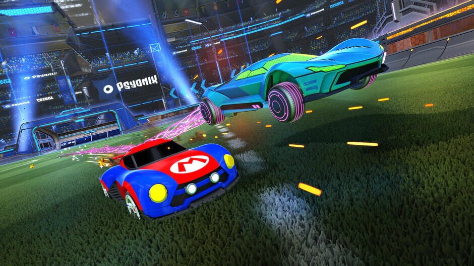 Screenshot from Rocket League
