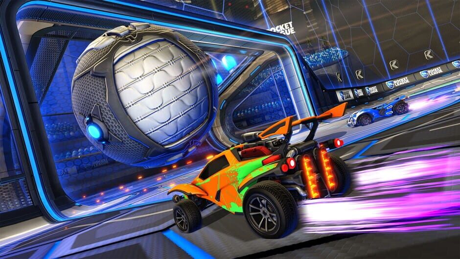 Screenshot from Rocket League