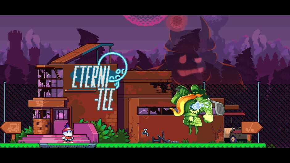 Screenshot from Cursed to Golf