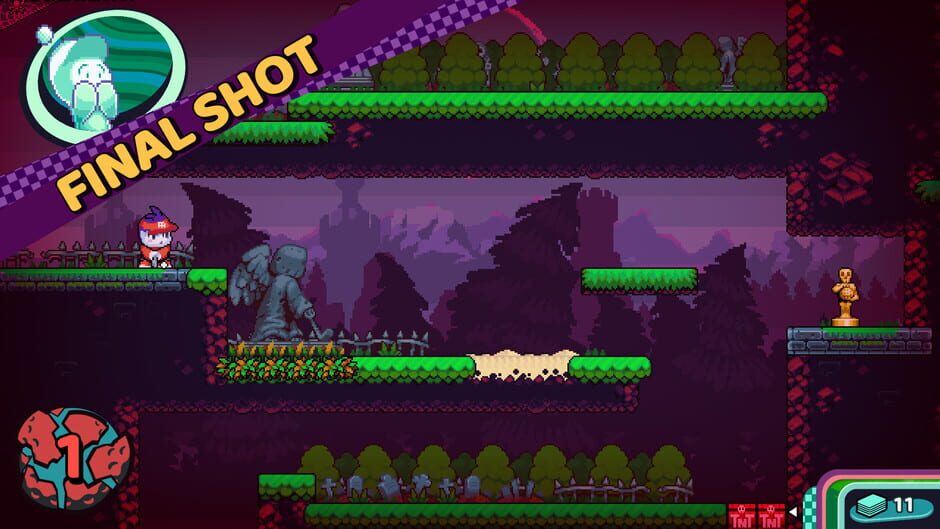 Screenshot from Cursed to Golf
