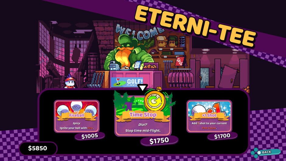 Screenshot from Cursed to Golf