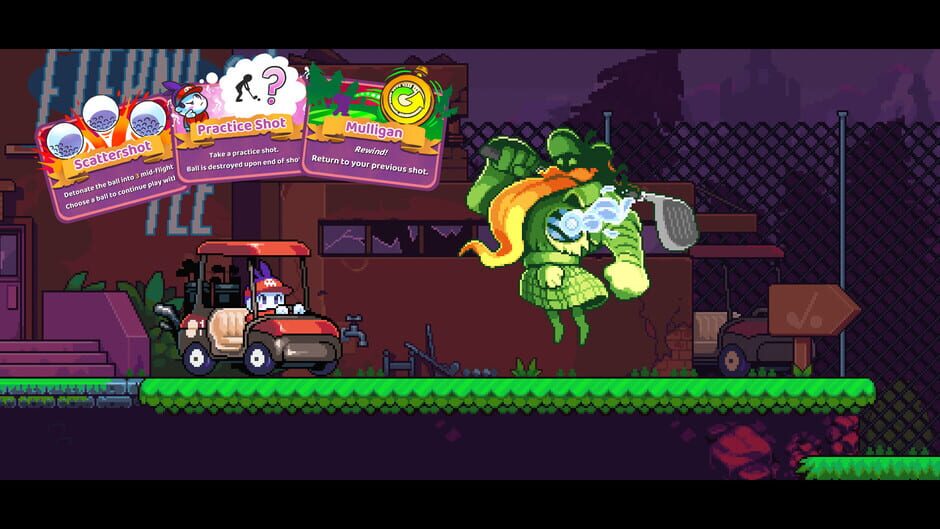 Screenshot from Cursed to Golf