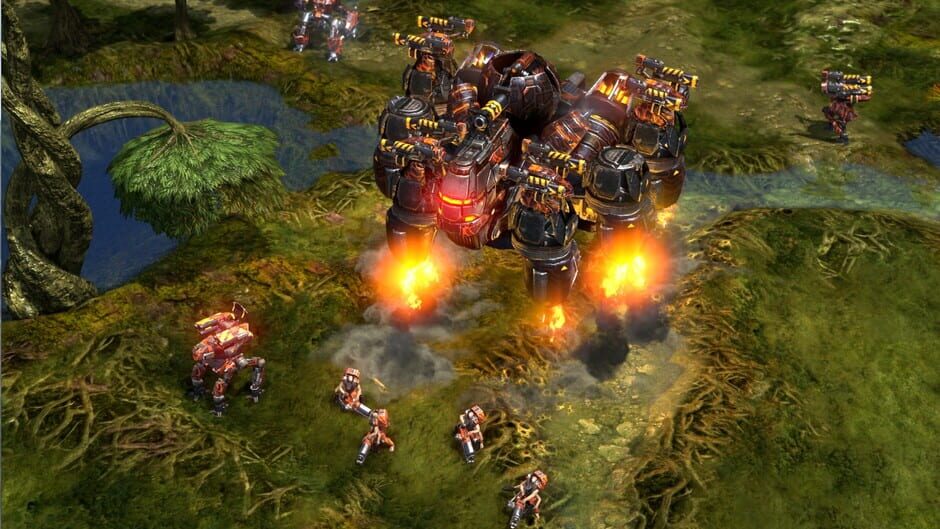 Screenshot from Grey Goo