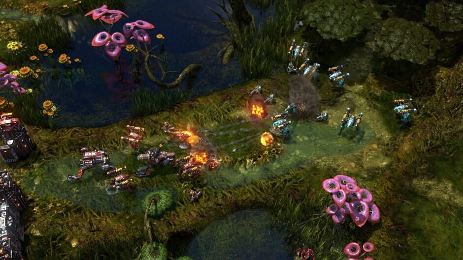 Screenshot from Grey Goo
