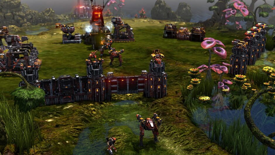 Screenshot from Grey Goo