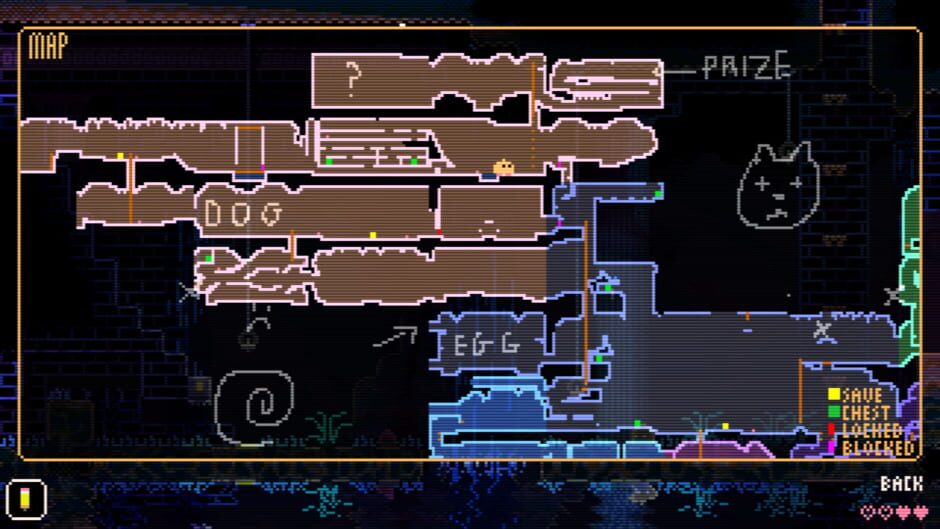 Screenshot from Animal Well