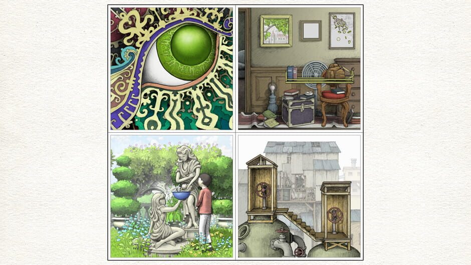 Screenshot from Gorogoa