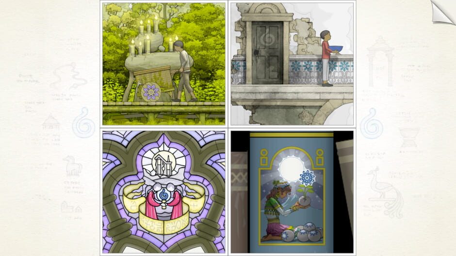 Screenshot from Gorogoa