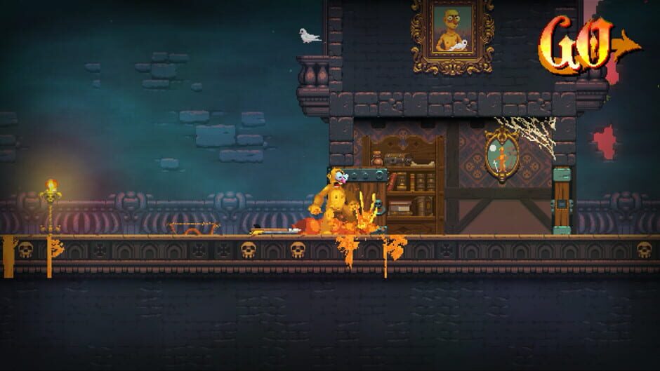 Screenshot from Nidhogg 2