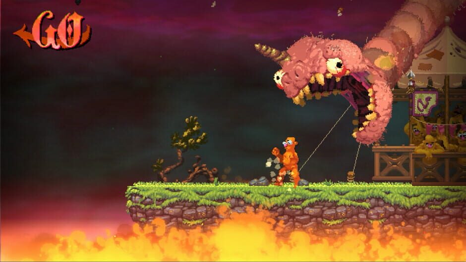 Screenshot from Nidhogg 2