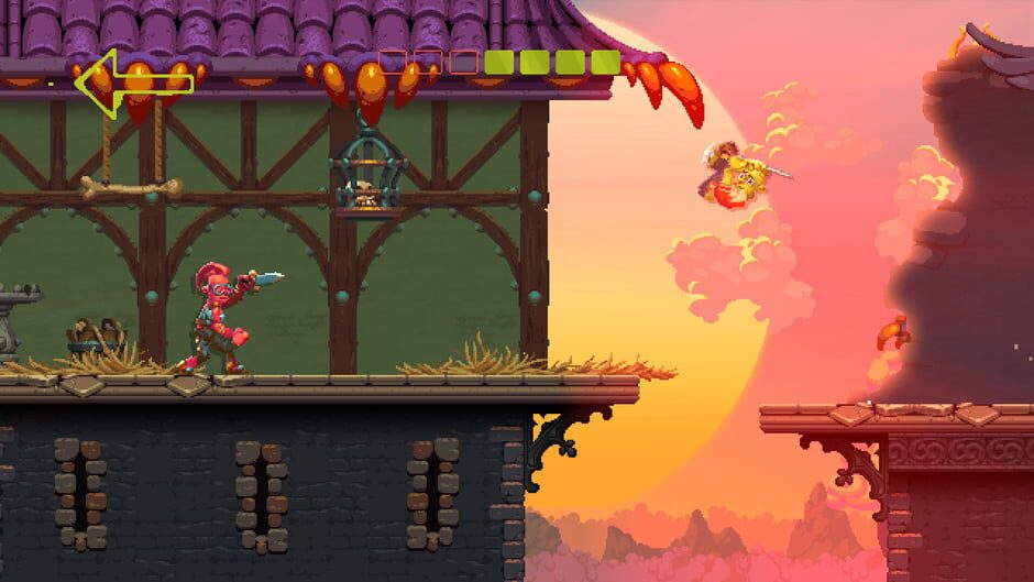 Screenshot from Nidhogg 2