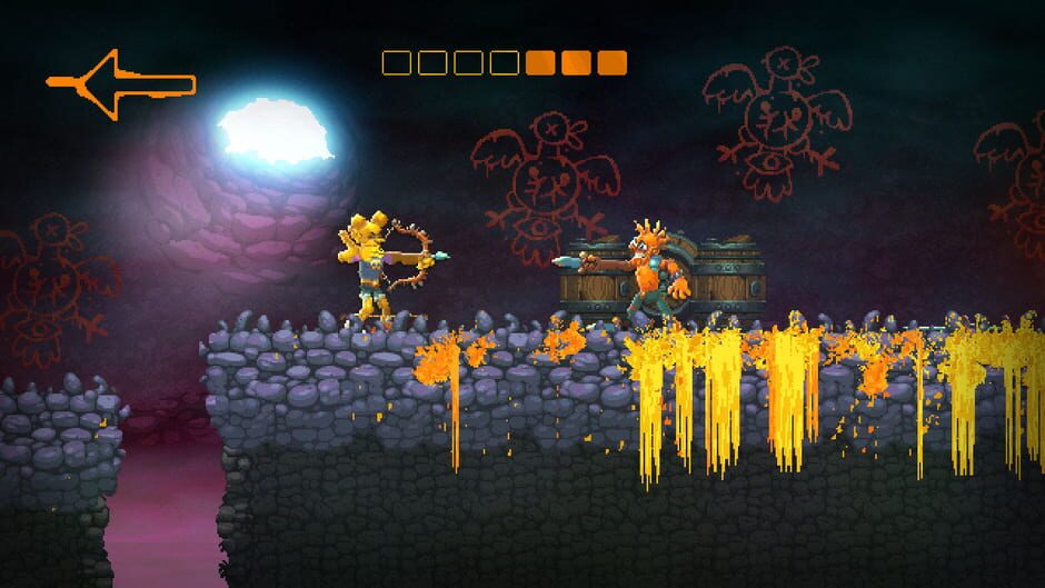 Screenshot from Nidhogg 2