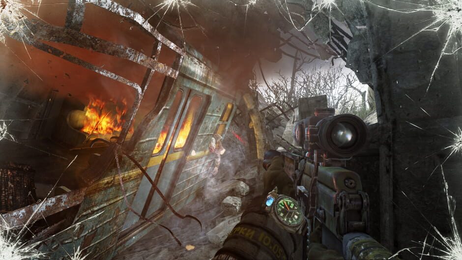 Screenshot from Metro: Last Light Redux