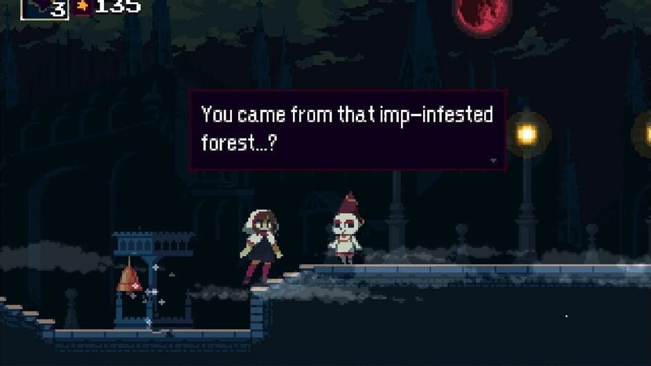 Screenshot from Momodora: Reverie Under the Moonlight