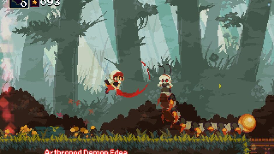 Screenshot from Momodora: Reverie Under the Moonlight