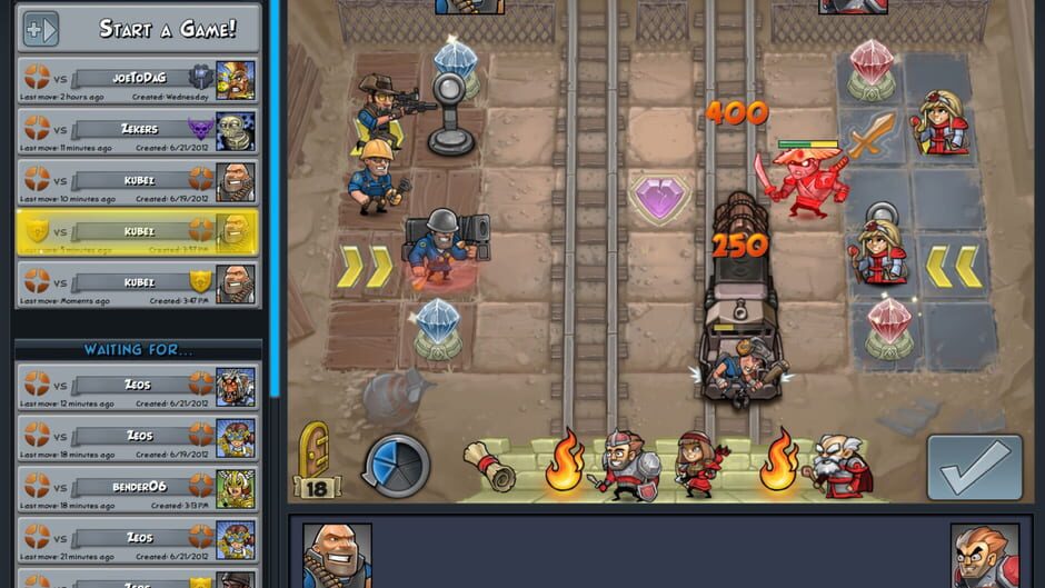 Screenshot from Hero Academy