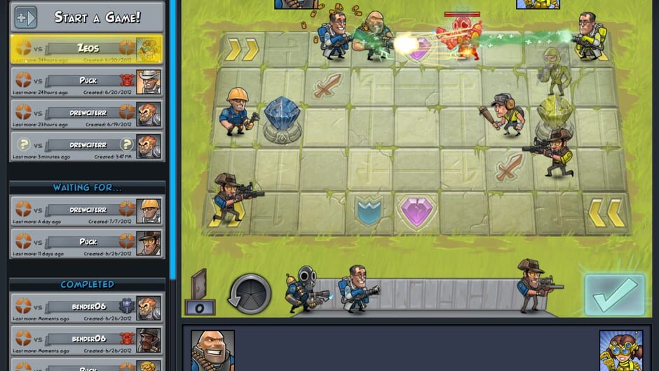 Screenshot from Hero Academy