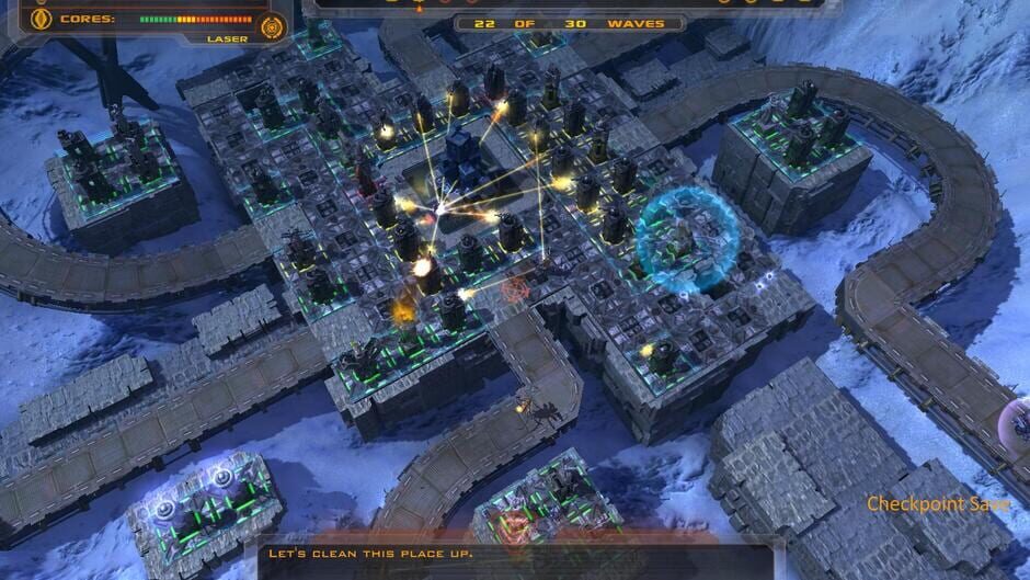 Screenshot from Defense Grid: The Awakening