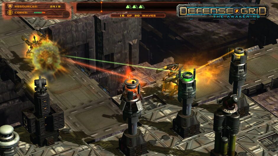 Screenshot from Defense Grid: The Awakening
