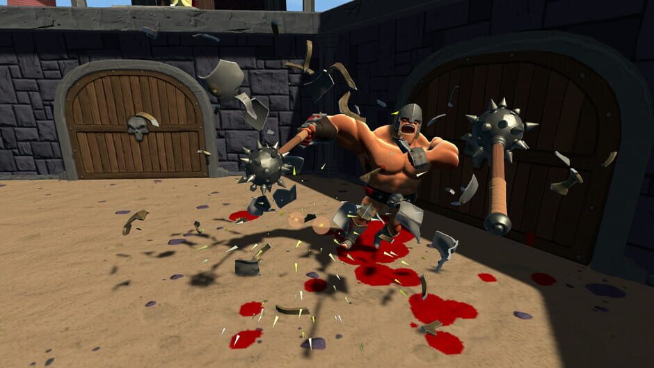 Screenshot from Gorn