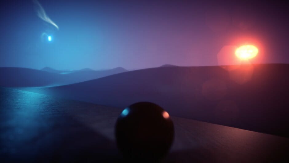 Screenshot from Exo One