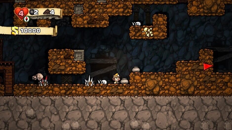 Screenshot from Spelunky