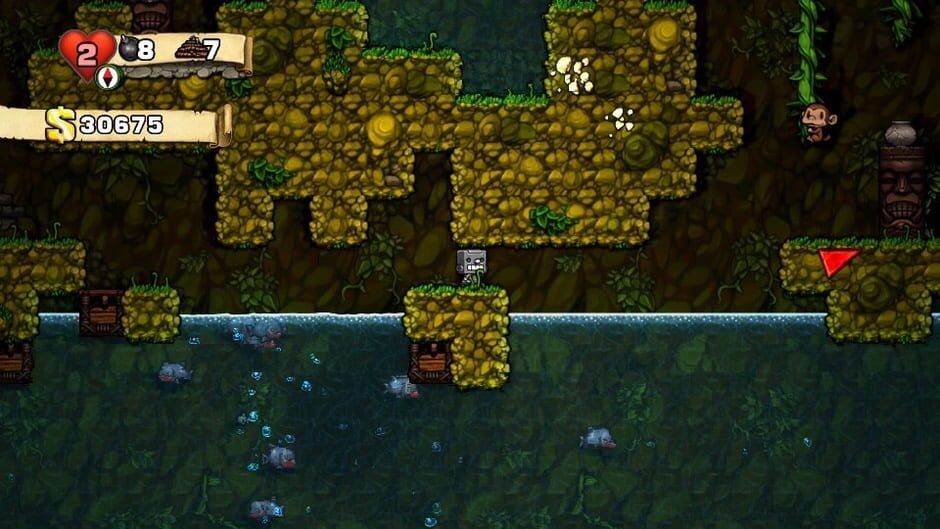 Screenshot from Spelunky